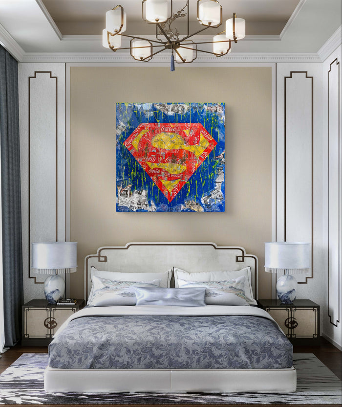 Superman Recycling / Oeuvre originale