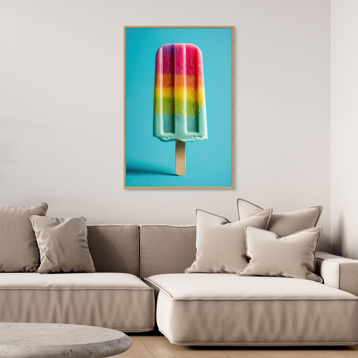 frozen rainbow