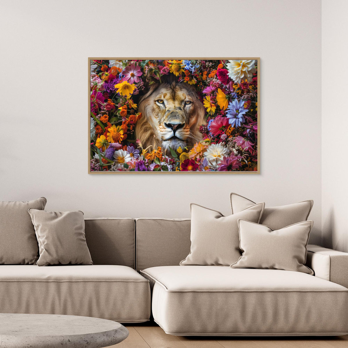 Lion Flowers #2 Paysage