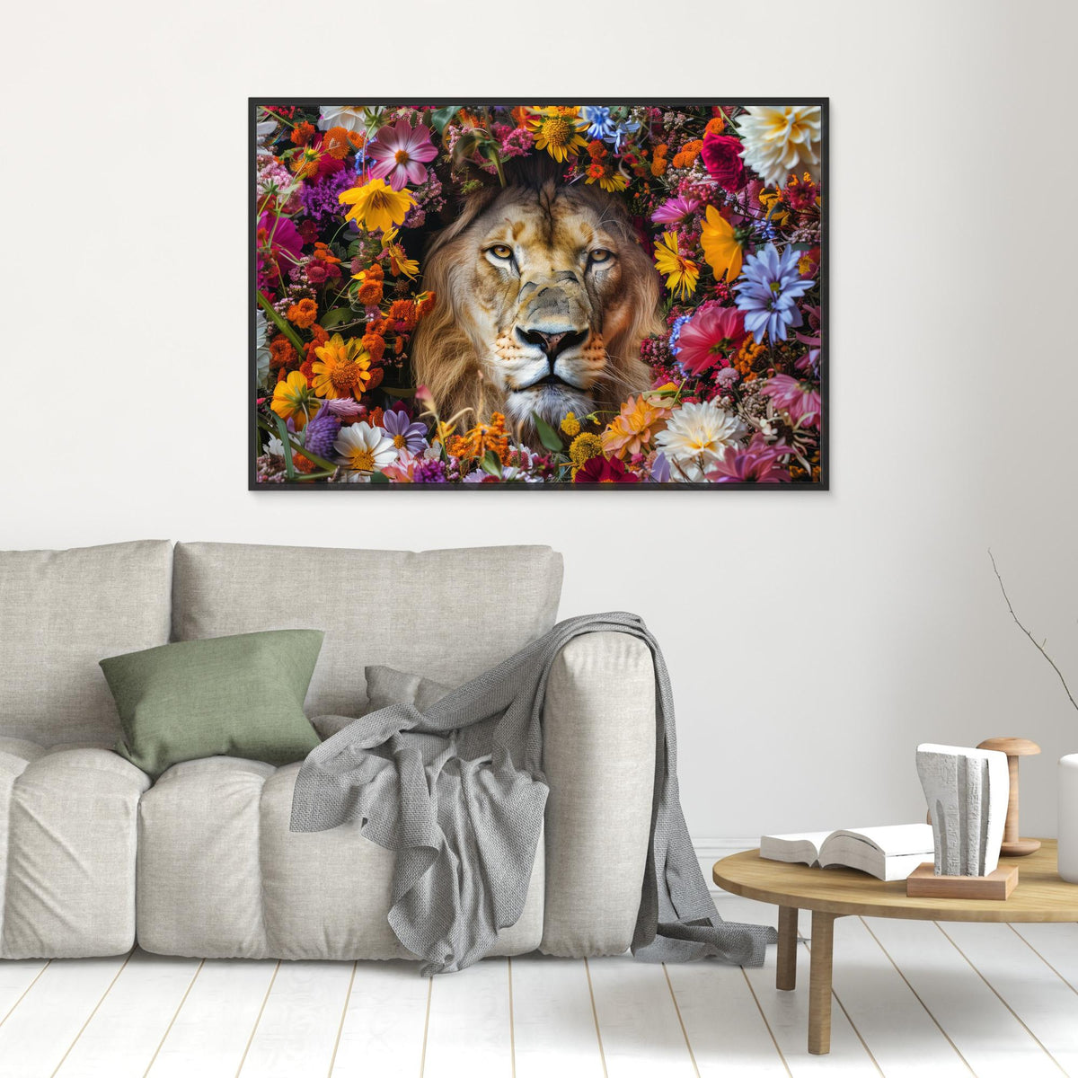 Lion Flowers #2 Paysage