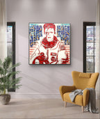 Starman, tableau de MaxL accroché au mur, mise en situation 1