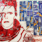 Starman de MaxL, détail des canettes découpées et de la résine