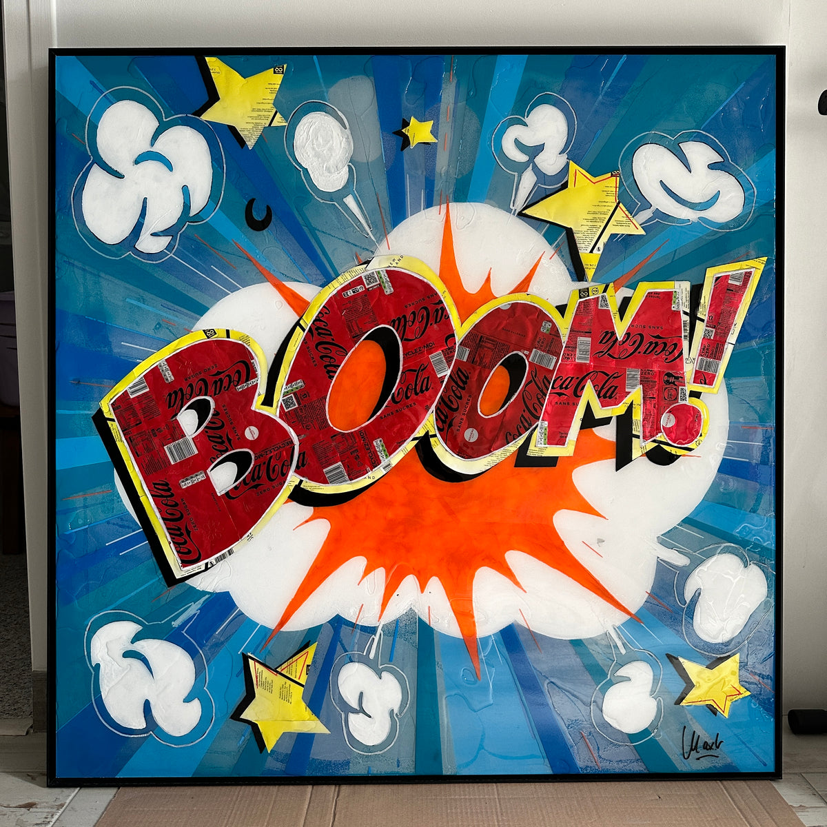 Boom de MaxL, vue de biais montrant la tranche 1