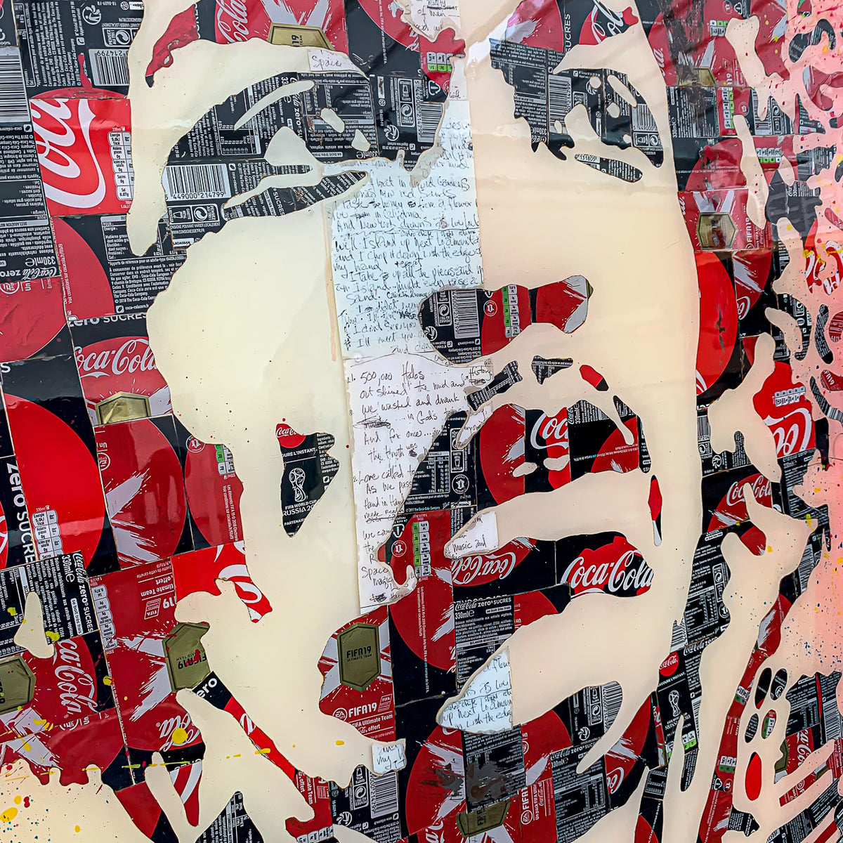 Hendrix Cola de MaxL, détail du visage