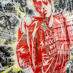 Music Saved my Life de MaxL, détail du visage