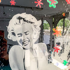Pepe & Marilyn de MaxL, détail du visage
