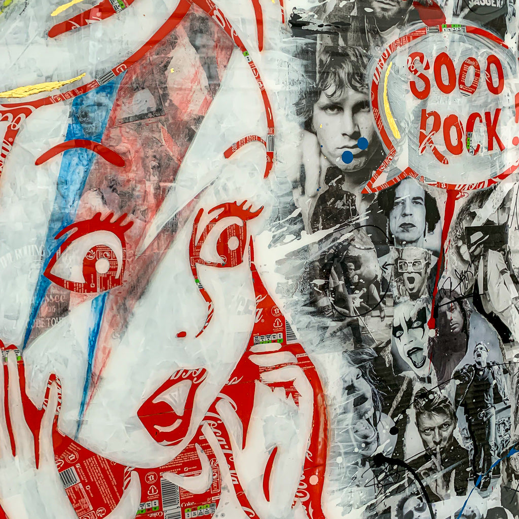 Sooo Rock ! de MaxL, détail du visage