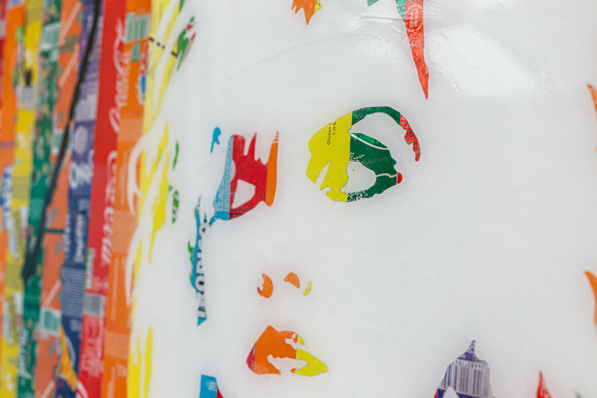 Andy Warhol's Bad de MaxL, détail du visage