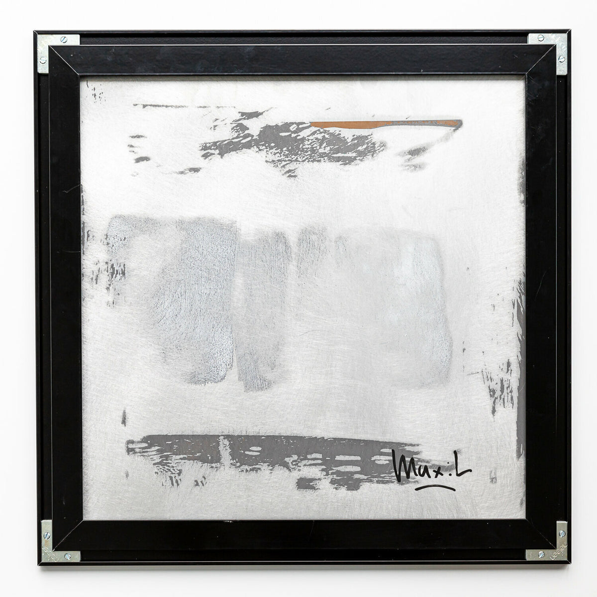 Ariana Green & Red de MaxL, dos du tableau avec la signature de l'artiste