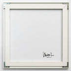 Double Jim de MaxL, dos du tableau avec la signature de l'artiste
