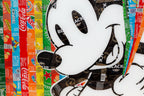 Hidden Mickey de MaxL, détail des canettes noires et de couleur