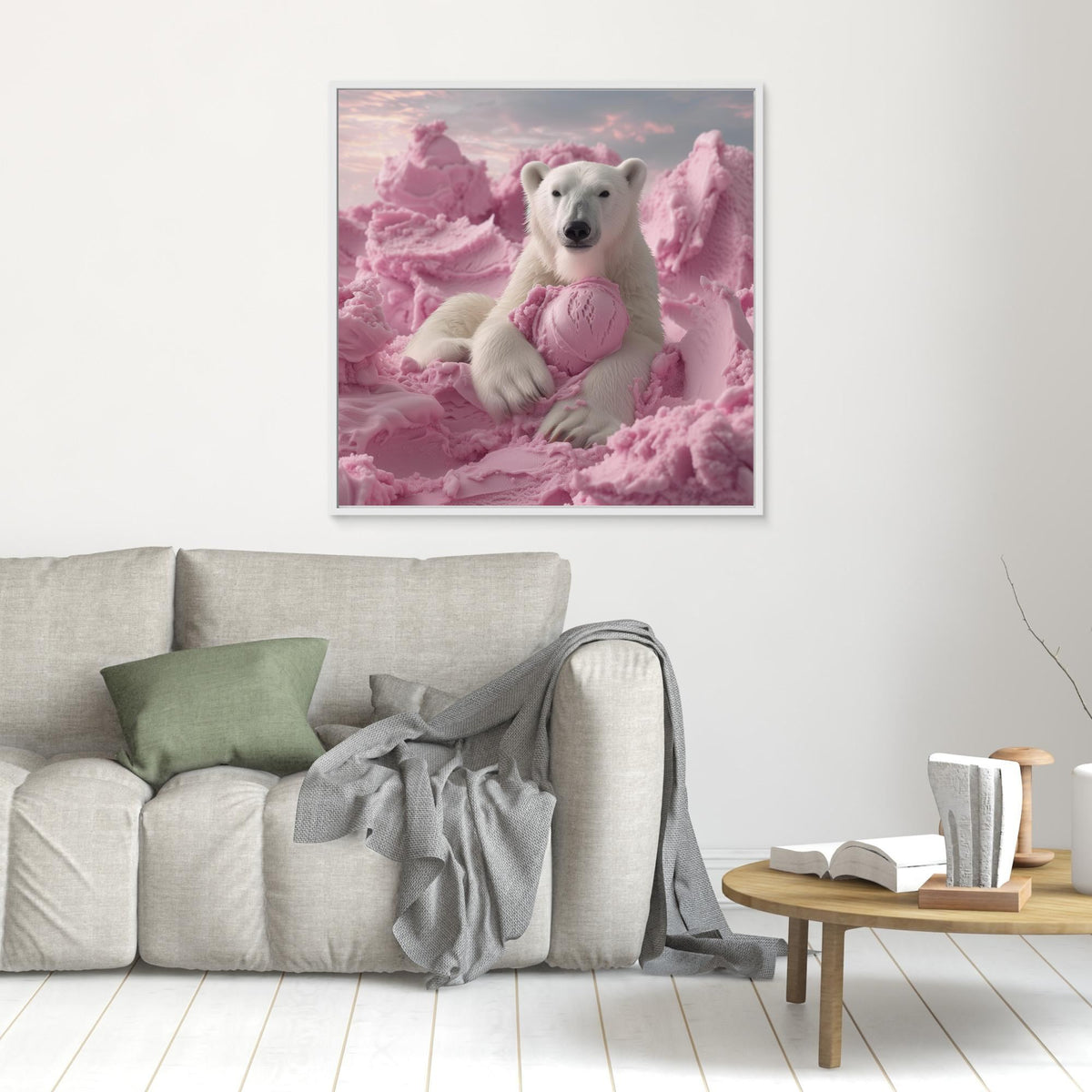 Pink Polar Ice Cream #2