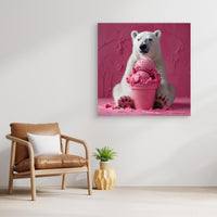 Pink Polar Ice Cream