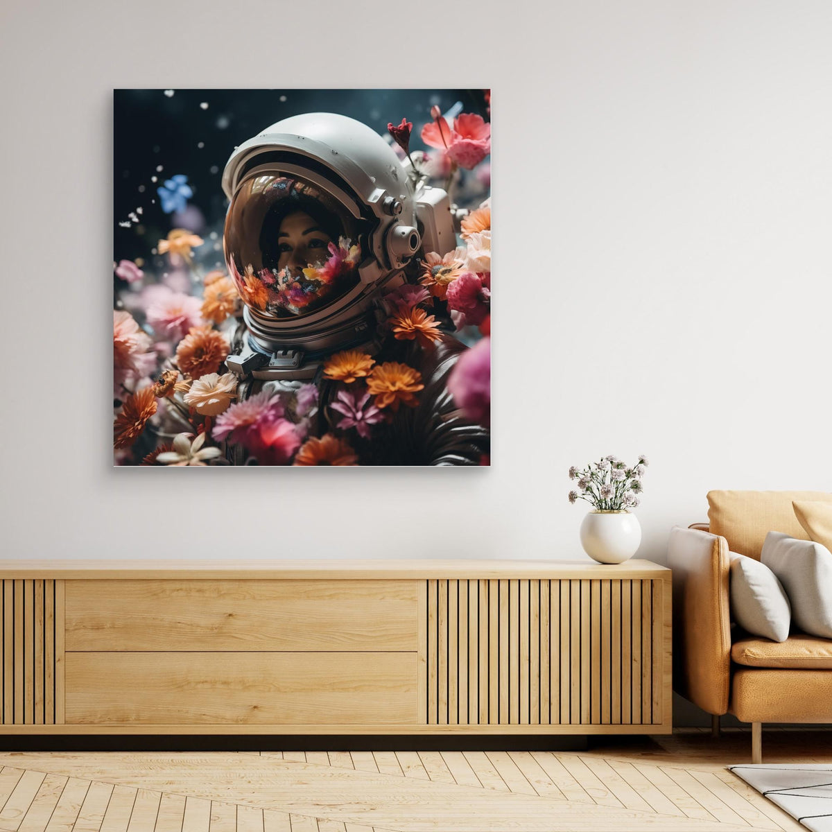 Flowers in space