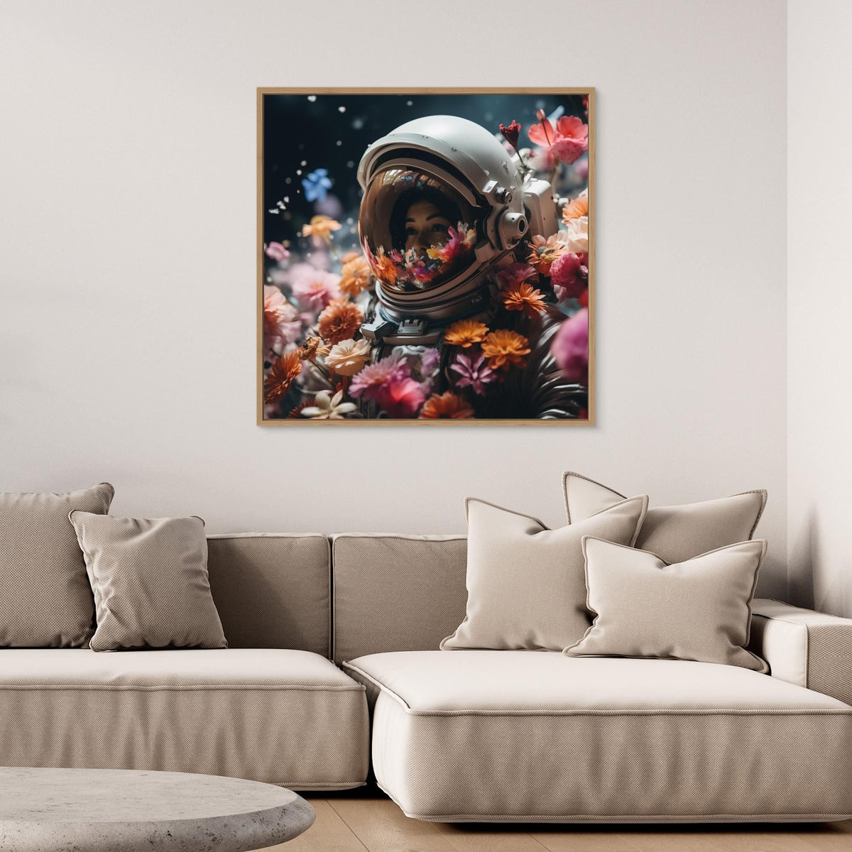 Flowers in space