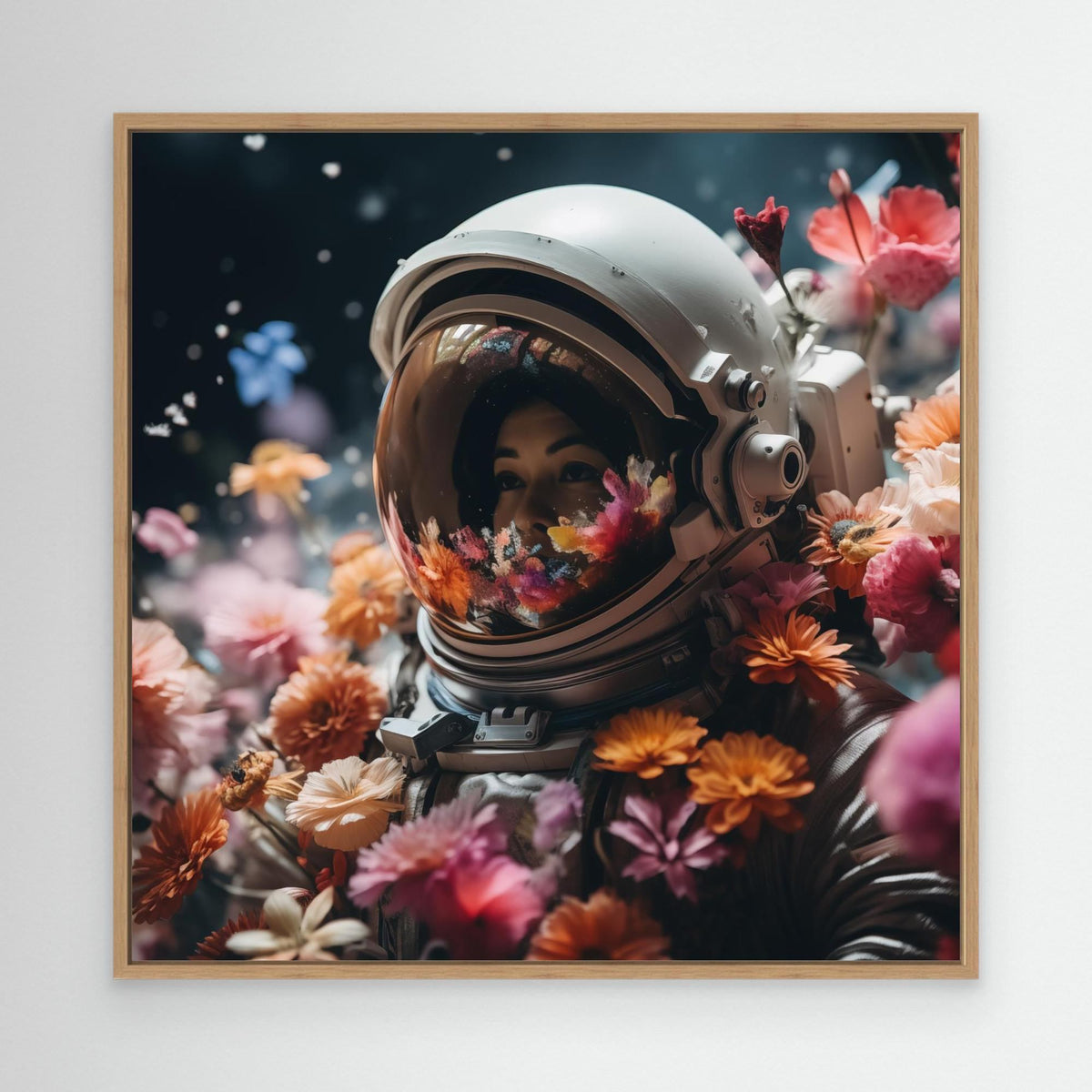 Flowers in space