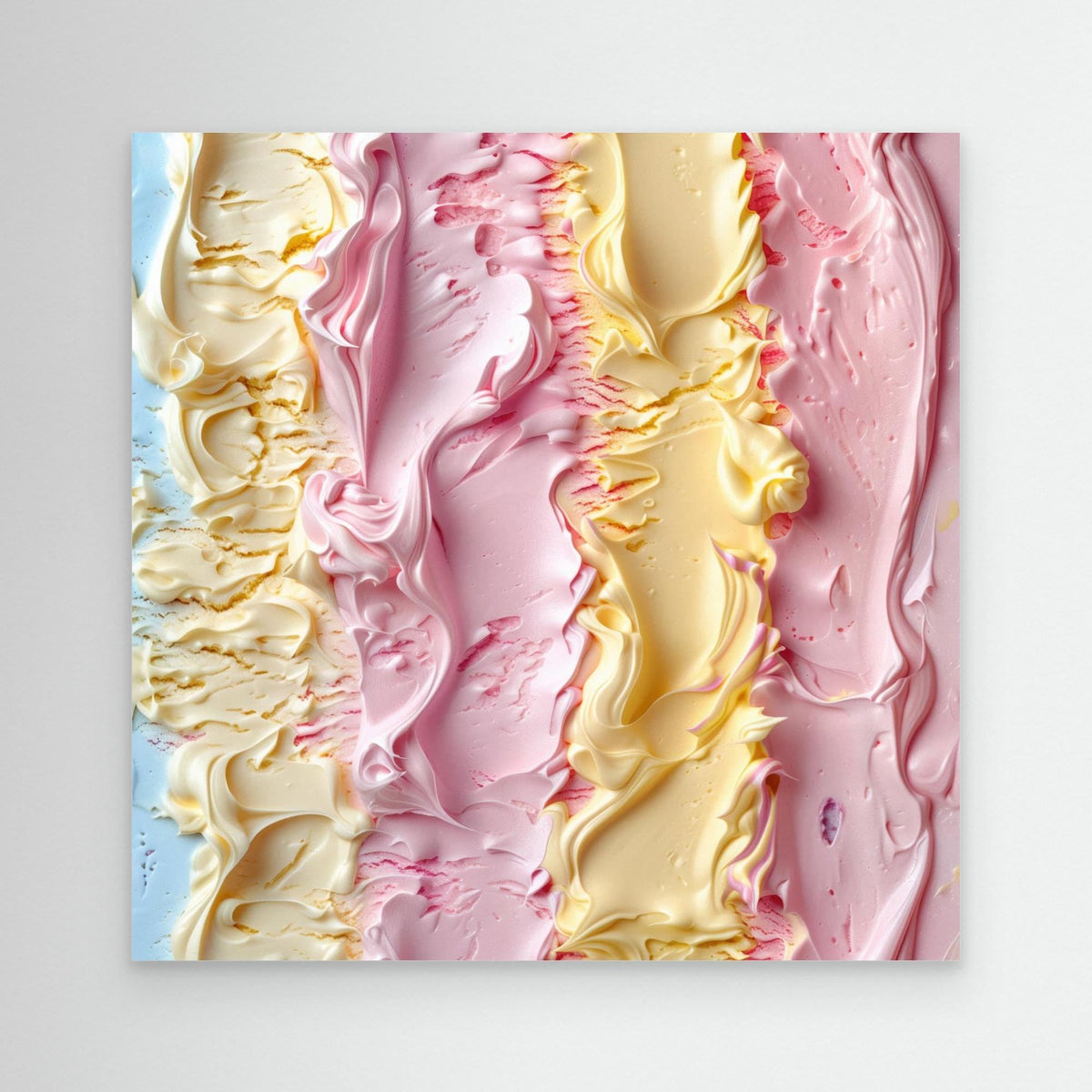 Ice Creamy, tirage sur toile sans cadre de MaxL