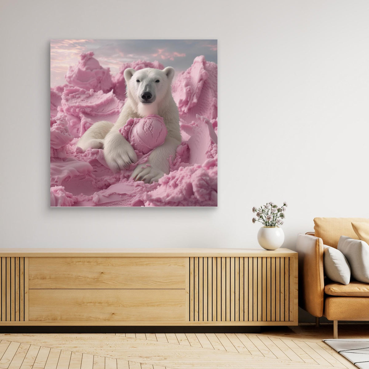 Pink Polar Ice Cream #2