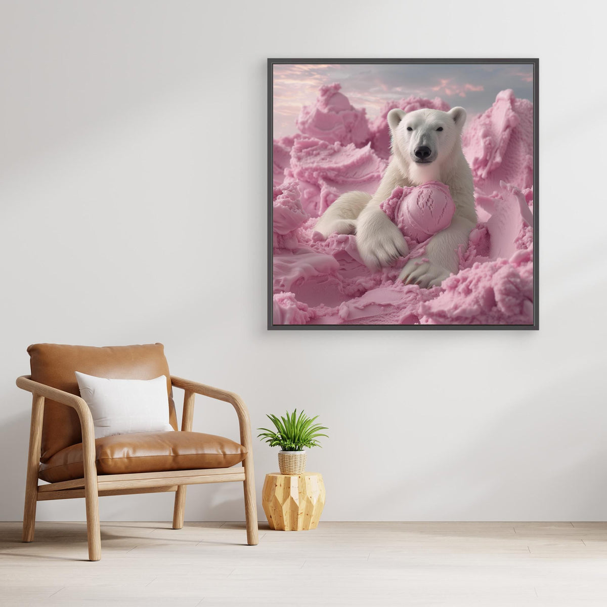 Pink Polar Ice Cream #2