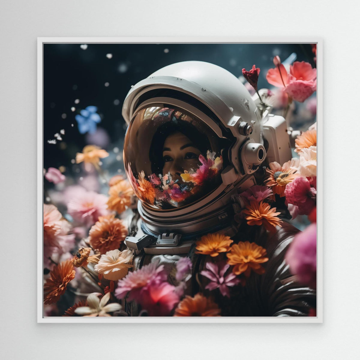 Flowers in space