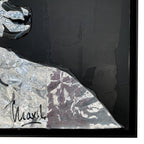 Red Bull Christ de MaxL, détail avec la signature de l'artiste