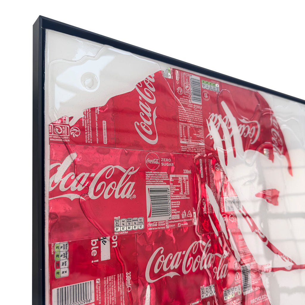Respire ! de MaxL, détail des canettes de Coca-Cola